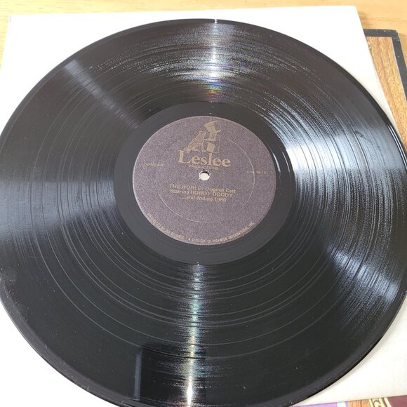 Howdy Doody The World Original Cast LP Vinyl 1960 Leslee Records PIP-6808 LP5 - Picture 8 of 9